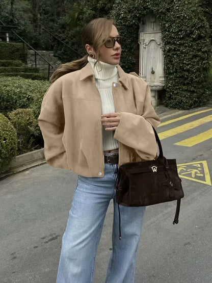 Drop Shoulder Cargo Jacket