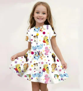 Girls Cartoon Princess Nightgown