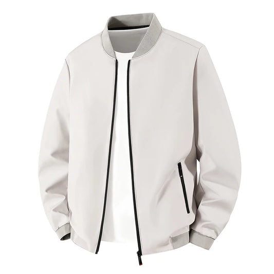 Fashionable Baseball Collar Jacket