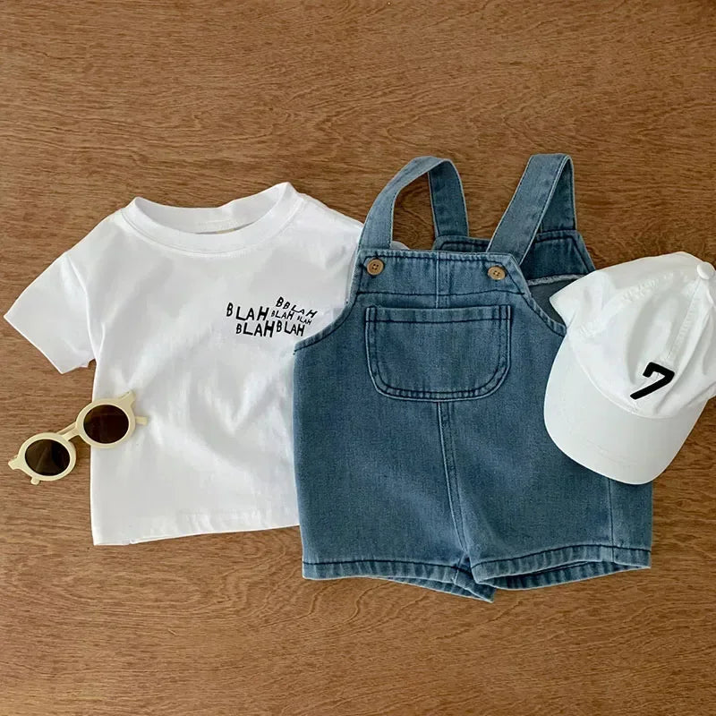 Baby Overall Pants Set