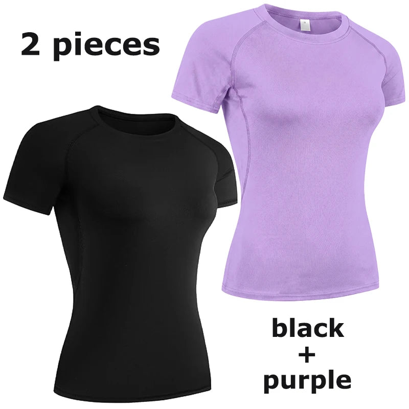 Compression Short Sleeve Yoga