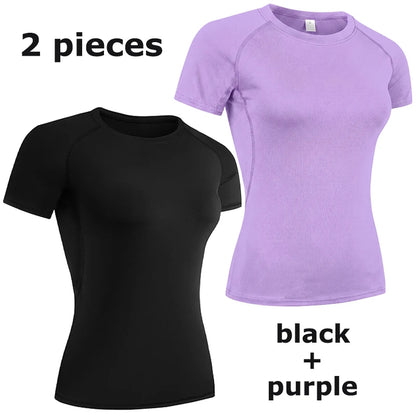 Compression Short Sleeve Yoga