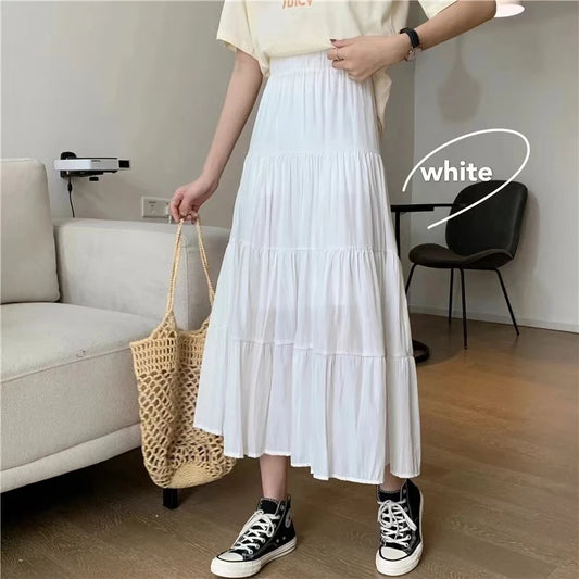 Vintage Patchwork A-Line Skirt