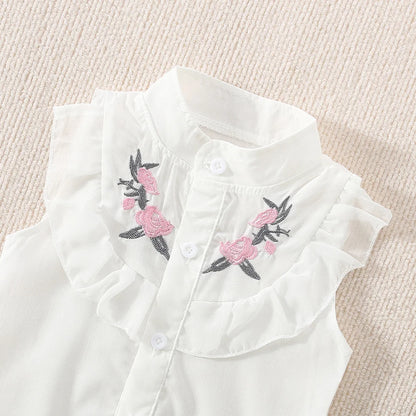 Baby Girl Flower Embroidery Set
