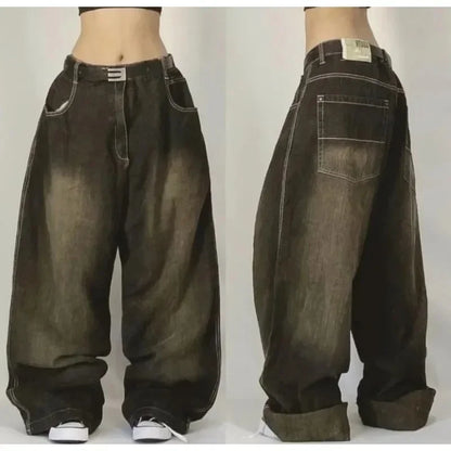Streetwear Oversized Print Baggy